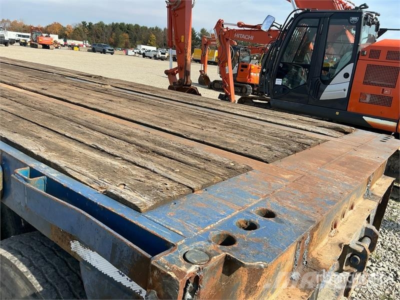 Fontaine 48 ft T/A Float Flatbed Trailer Platformas/izkraušana no sāniem