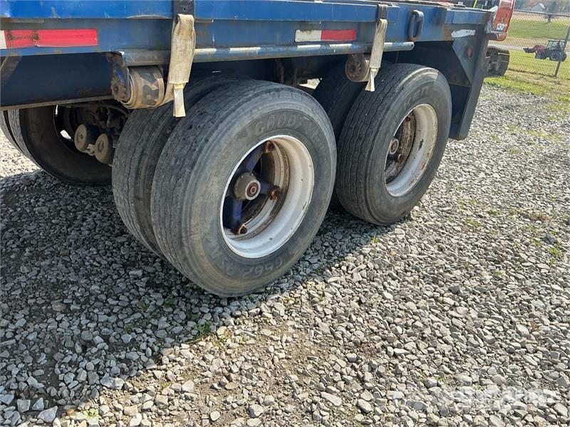 Fontaine 48 ft T/A Float Flatbed Trailer Platformas/izkraušana no sāniem