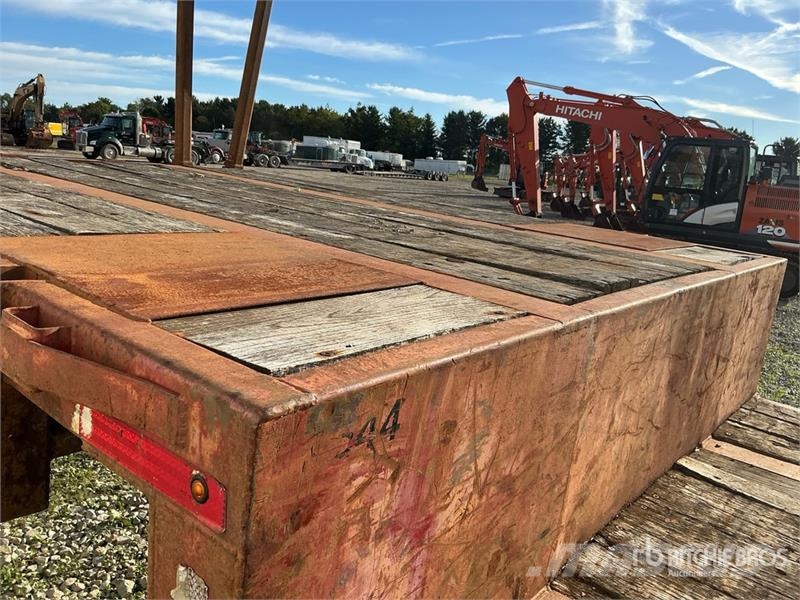 Fontaine 48 ft T/A Spread Axle Step Deck Trailer Zemie treileri