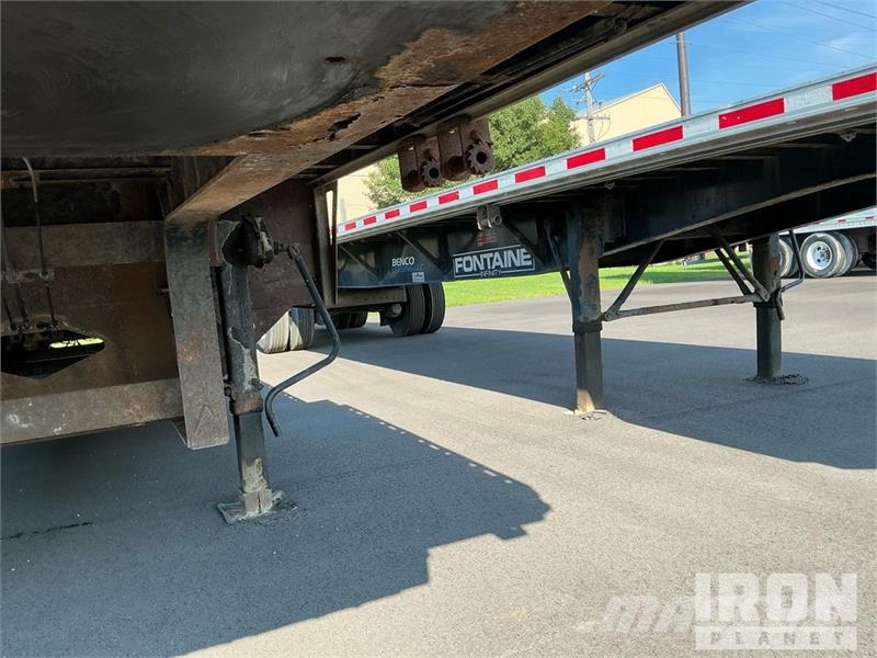 Fontaine 48 ft T/A Spread Axle Step Deck Trailer Plataformas bajas