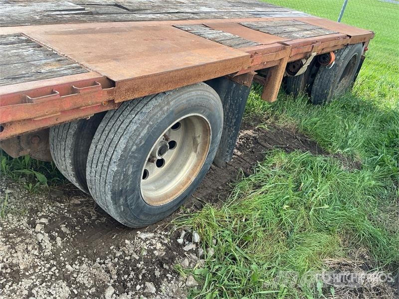 Fontaine 48 ft T/A Spread Axle Step Deck Trailer Zemie treileri