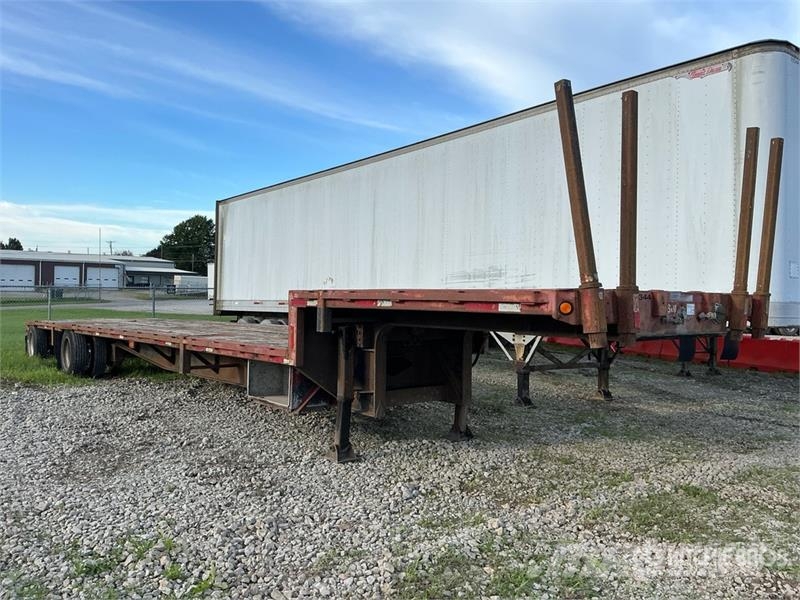 Fontaine 48 ft T/A Spread Axle Step Deck Trailer Zemie treileri