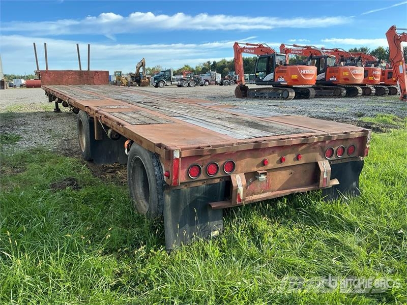 Fontaine 48 ft T/A Spread Axle Step Deck Trailer Zemie treileri