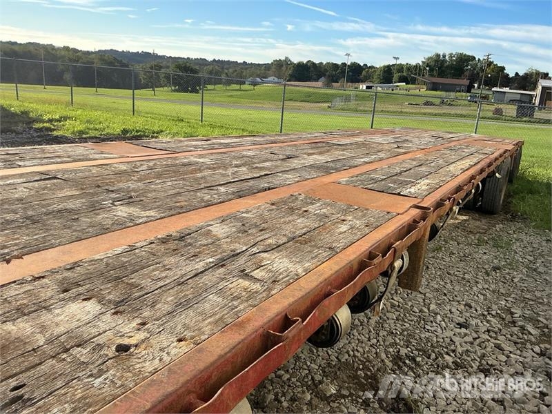 Fontaine 48 ft T/A Spread Axle Step Deck Trailer Zemie treileri