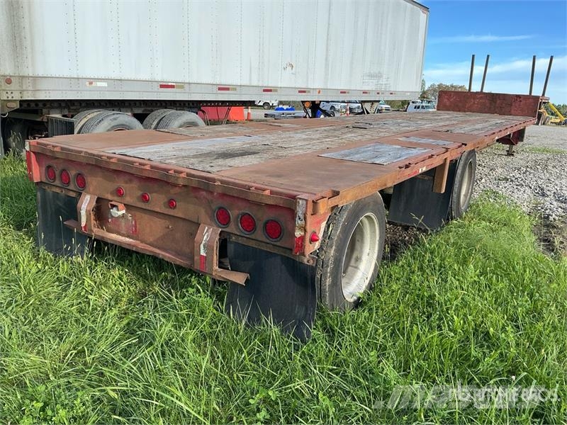 Fontaine 48 ft T/A Spread Axle Step Deck Trailer Zemie treileri