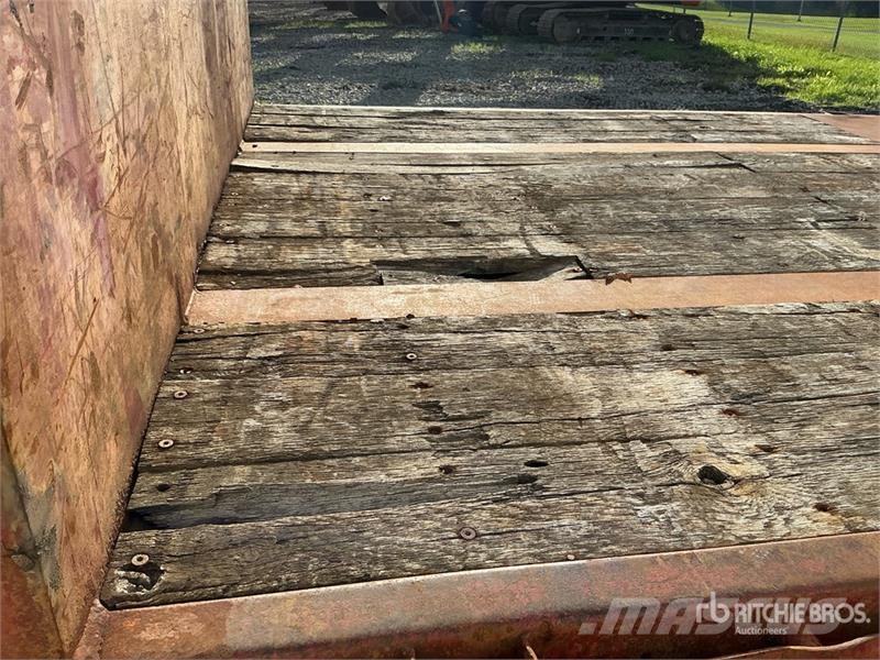 Fontaine 48 ft T/A Spread Axle Step Deck Trailer Zemie treileri