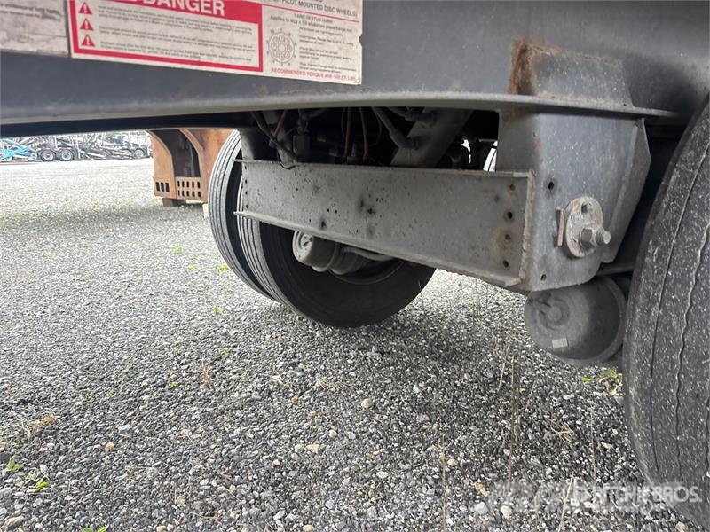 Fontaine Haicf22rsa 53 ft T/A Flatbed Trailer 平板式/側卸式拖車