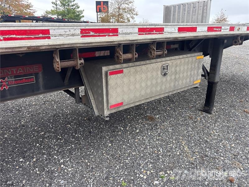 Fontaine Haicf22rsa 53 ft T/A Flatbed Trailer 平板式/側卸式拖車