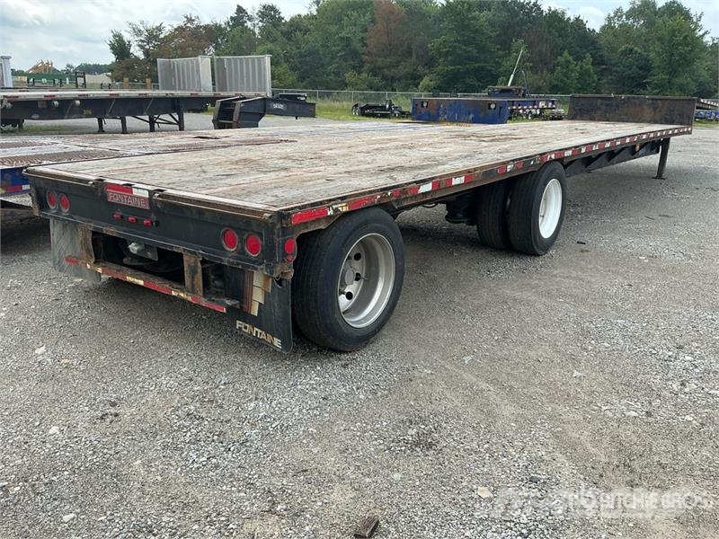 Fontaine HAVSD12WSA 40000 lb 48 ft T/A Spread Axle Step Dec Nizki nakladalci