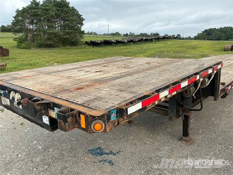 Fontaine HAVSD12WSA 40000 lb 48 ft T/A Spread Axle Step Dec Nizki nakladalci