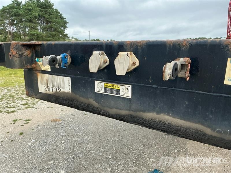 Fontaine HAVSD12WSA 40000 lb 48 ft T/A Spread Axle Step Dec Nizki nakladalci