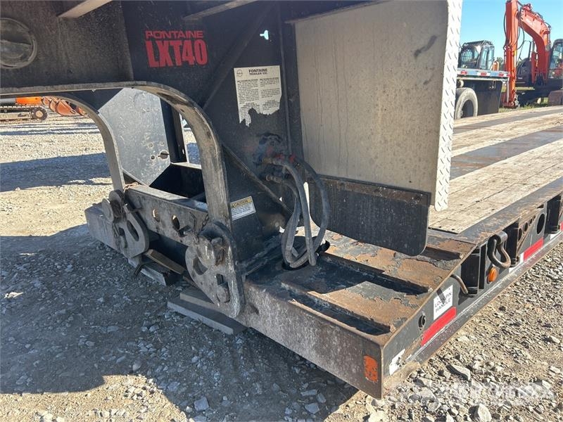 Fontaine Renegade LXT40 40 ton T/A 34 ft - 60 ft Extendable Zemie treileri
