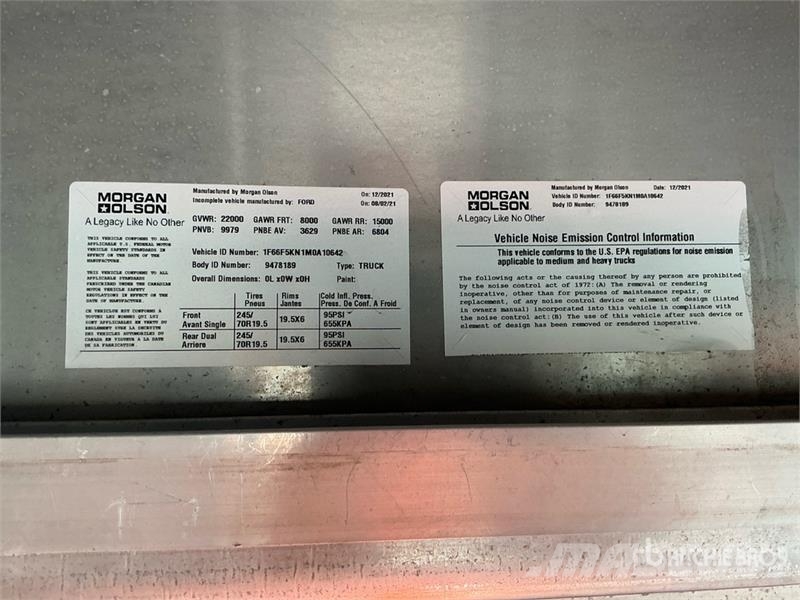 Ford 4x2 Step Van (Inoperable) Fourgon