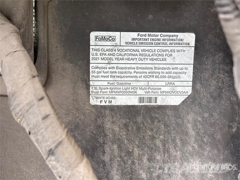 Ford E-450 4x2 Step Van 車廂