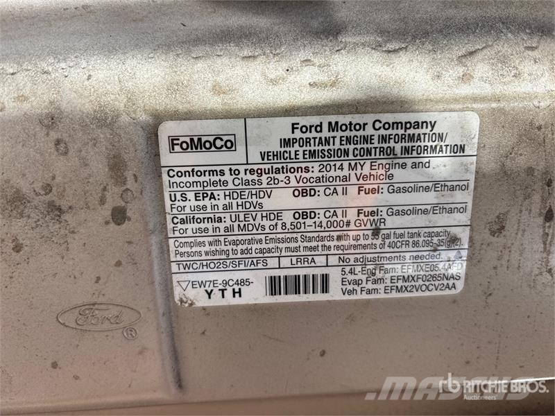 Ford E450 4x2 Utility Truck (Inoperable) Pick up de caixa aberta