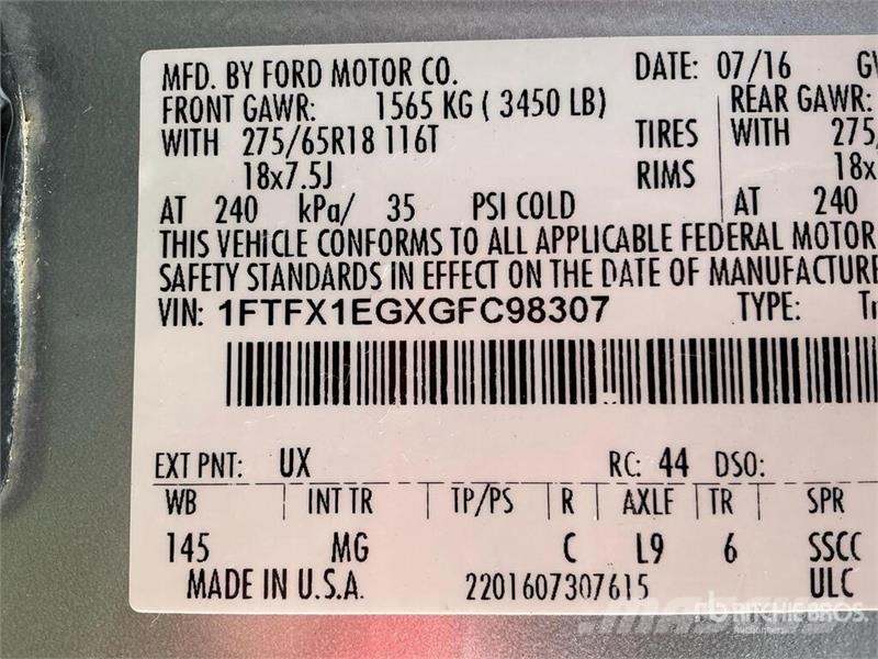 Ford F-150 XLT 4x4 Extended Cab Pickup (Inoperable) Άλλα Vans