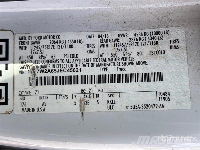 Ford F-250 XL 4x2 Crew Cab Pickup Citi