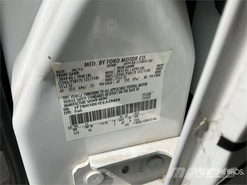 Ford F-350 4x4 Crew Cab LiftMoore 2700AR truck crane Pi Otros