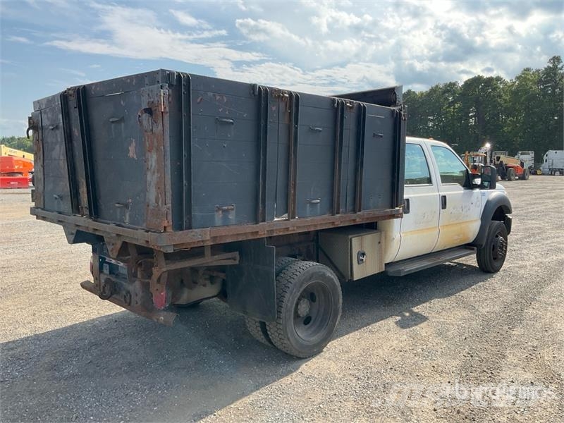 Ford F-450 4x2 Crew Cab Flatbed Dump Truck Sklápěče