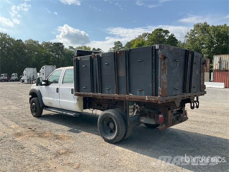 Ford F-450 4x2 Crew Cab Flatbed Dump Truck Sklápěče