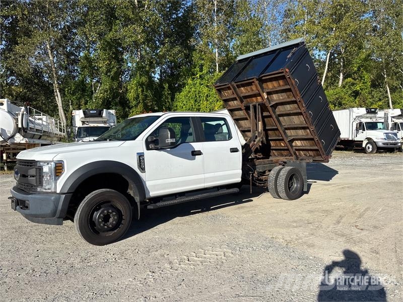 Ford F-450 XL 4x2 Crew Cab Flatbed Dump Truck Kiperi kamioni