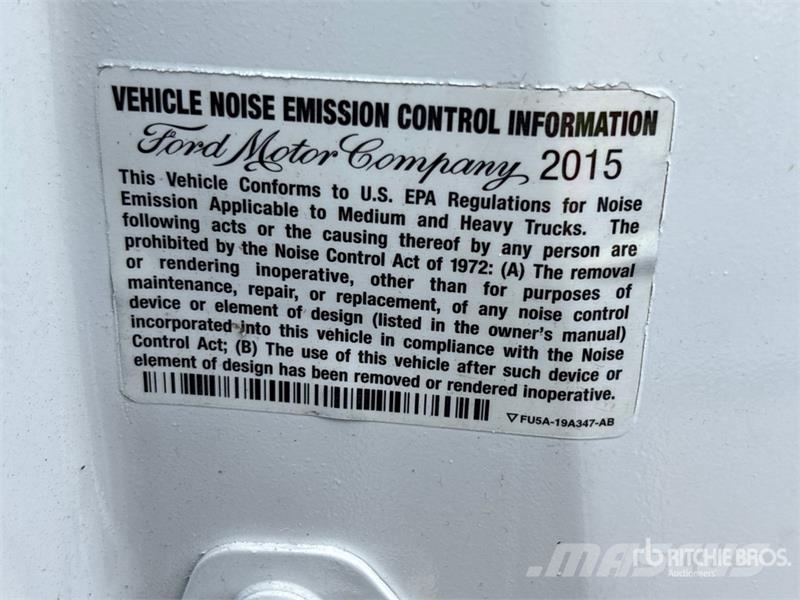 Ford F-550 مركبات إصلاح الأعطال