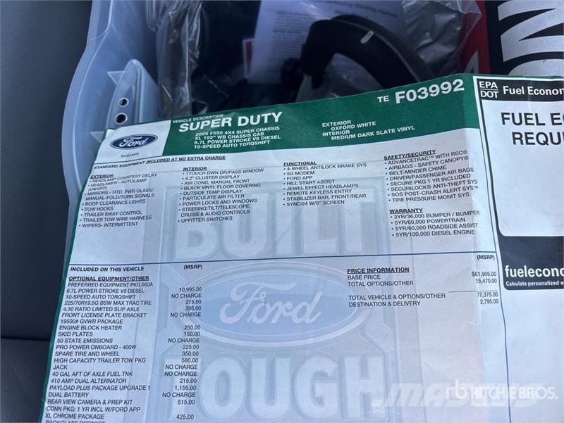 Ford F-550 4x4 Extended Cab Service Truck Komunalna vozila za opštu namenu