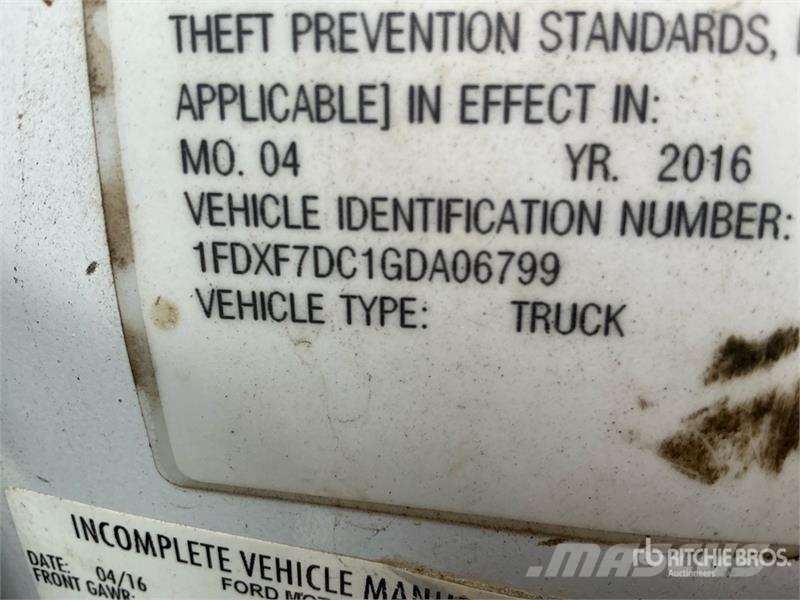 Ford F-750 Kiper tovornjaki