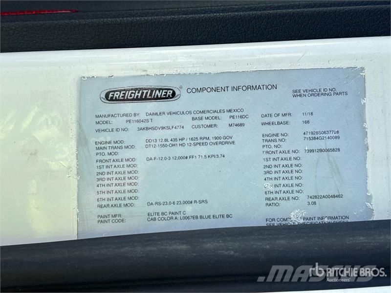 Freightliner Cascadia 116 Trekkers