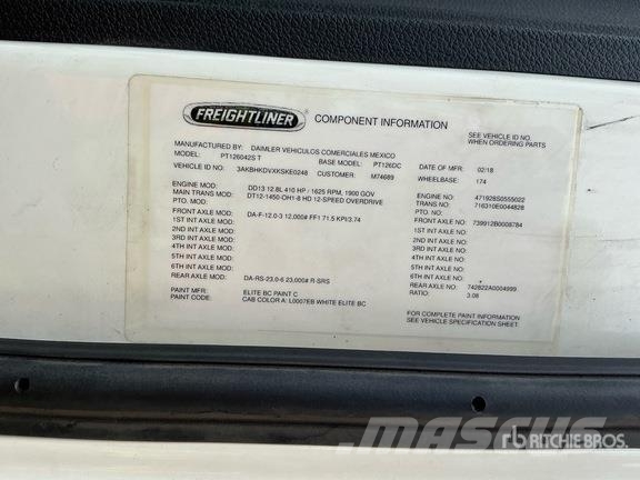 Freightliner Cascadia 126 Vetopöytäautot