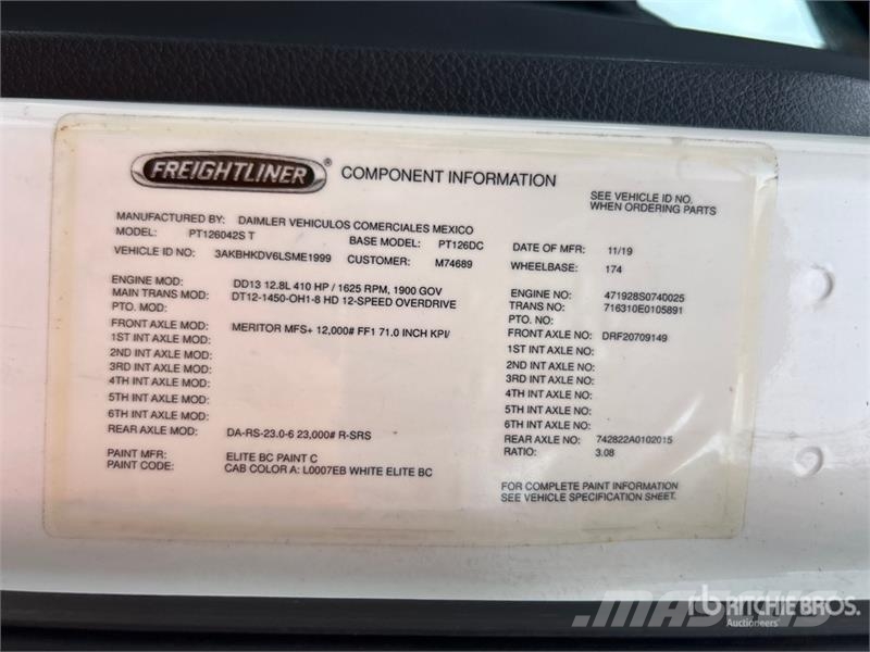 Freightliner Cascadia 126 Prime Movers
