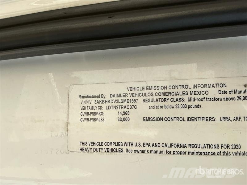 Freightliner Cascadia 126 Prime Movers