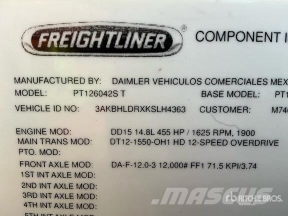 Freightliner Cascadia 126 Prime Movers