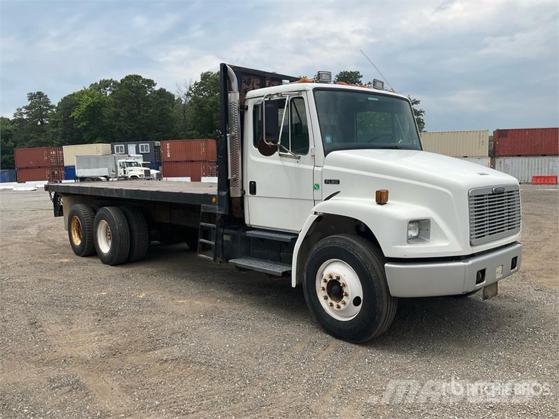Freightliner FL80 Flatbed Truck (Glider Kit) Tovornjaki s kesonom/platojem
