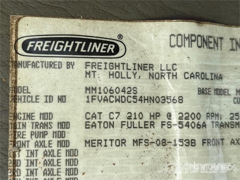 Freightliner M2 106 Caminhões de cavacos de madeira