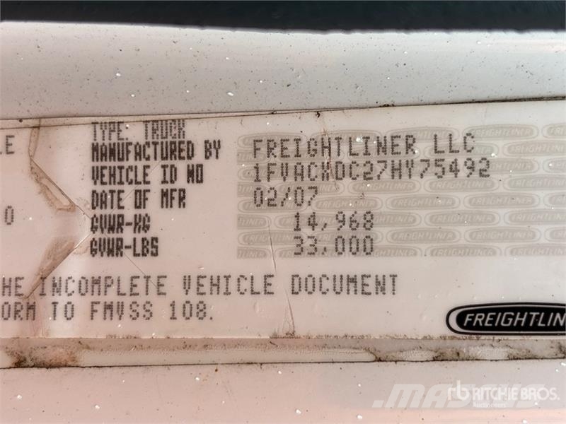 Freightliner M2 106 4x2 Grapple Truck Grijpers