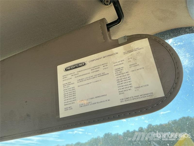 Freightliner M2 106 4x2 Van Truck Sanduk kamioni
