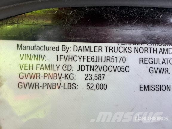 Freightliner M2 106 6x4 Van Truck Camiones caja cerrada