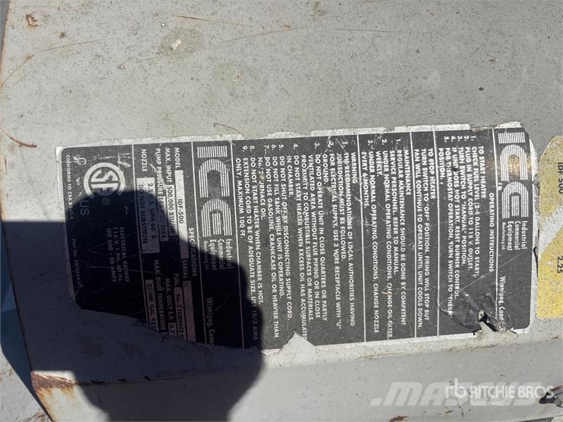 Frost Fighter IDF500 Equipos de fundido