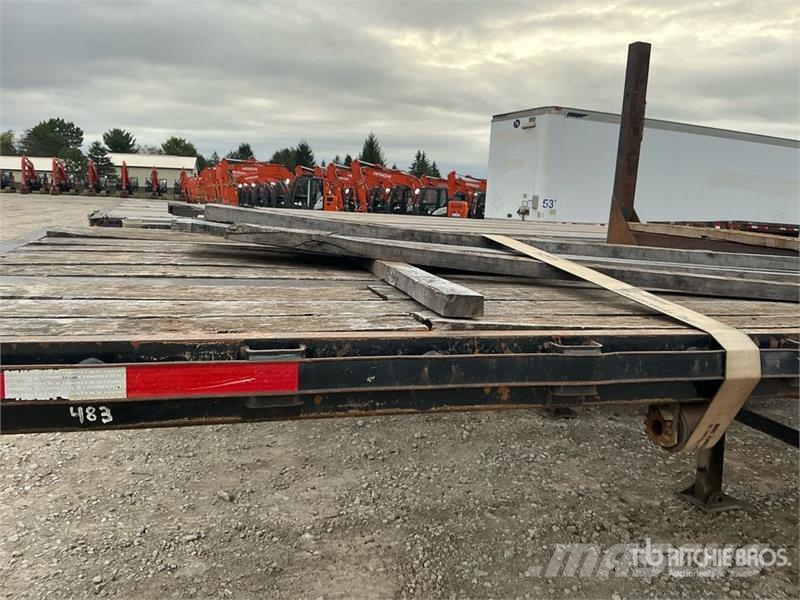 Fruehauf 48 ft T/A Spread Axle Flatbed Trailer 自卸半挂车