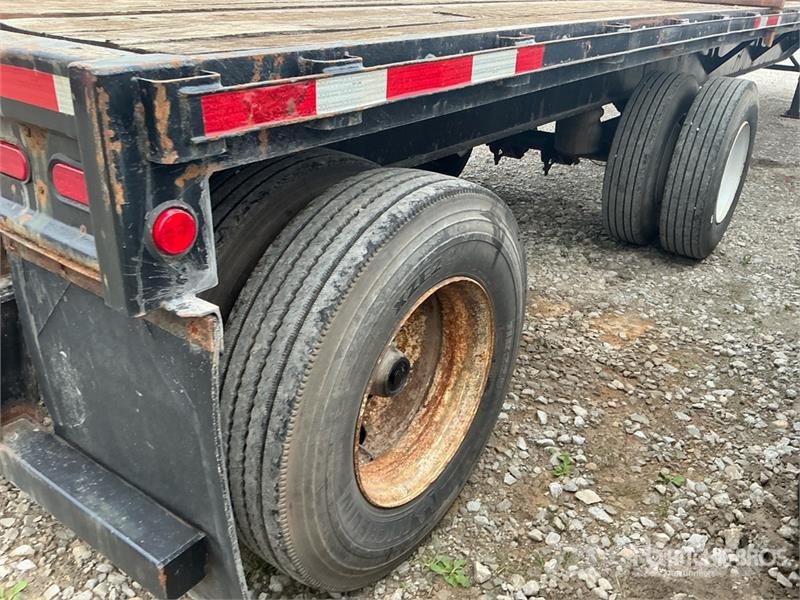 Fruehauf 48 ft T/A Spread Axle Flatbed Trailer 自卸半挂车