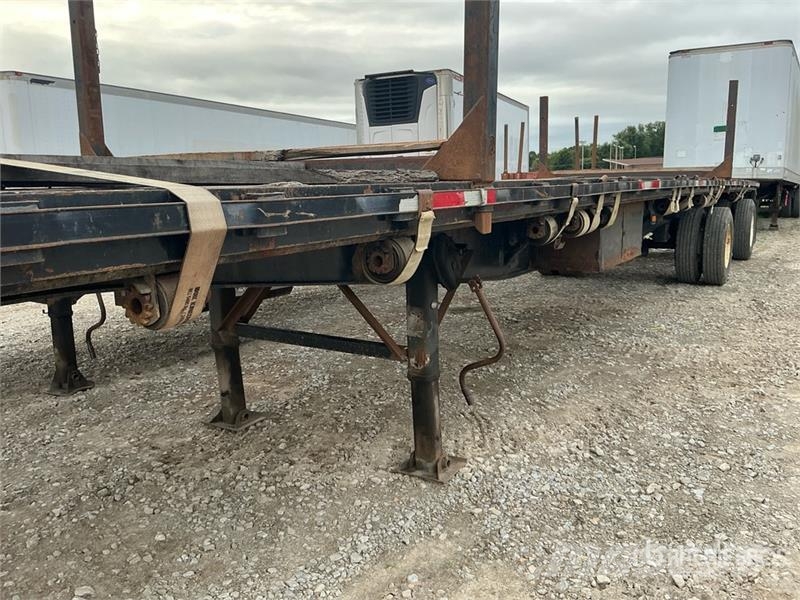 Fruehauf 48 ft T/A Spread Axle Flatbed Trailer 自卸半挂车