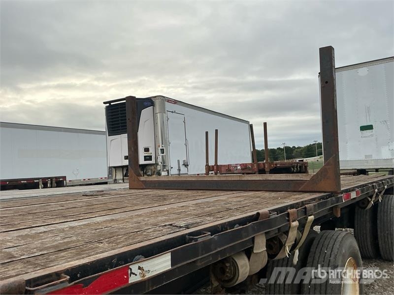 Fruehauf 48 ft T/A Spread Axle Flatbed Trailer 自卸半挂车