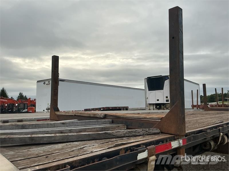 Fruehauf 48 ft T/A Spread Axle Flatbed Trailer 自卸半挂车