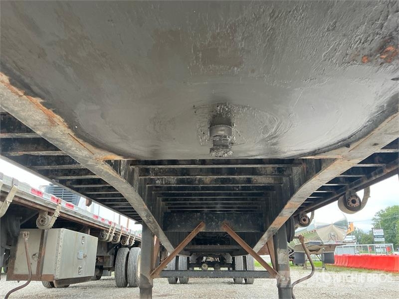 Fruehauf 48 ft T/A Spread Axle Flatbed Trailer 自卸半挂车
