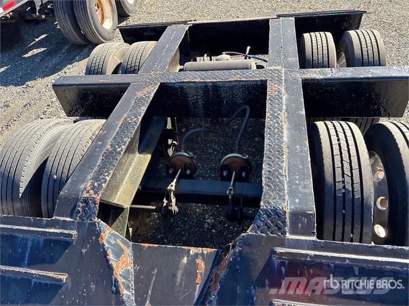 Fruehauf T/A Removable Gooseneck Lowboy Trailer 低架裝載車