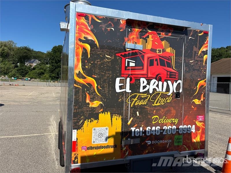  FUD 14 ft T/A Food Concession Trailer Andre hengere
