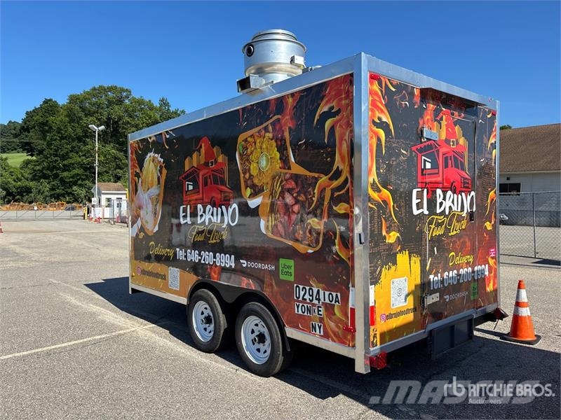  FUD 14 ft T/A Food Concession Trailer Andre hengere