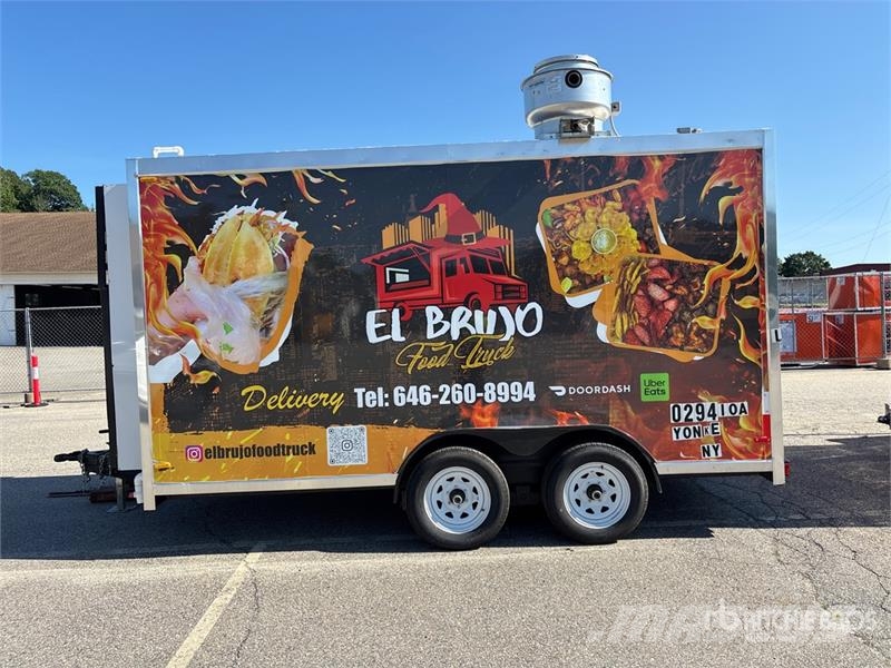  FUD 14 ft T/A Food Concession Trailer Andre hengere