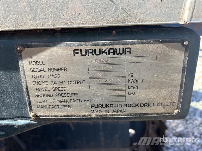 Furukawa DCR20 Crawler Mounted Blasthole Drill Muu porauskalusto